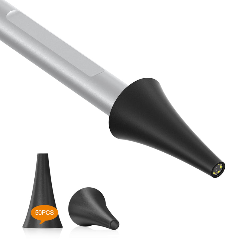 [Australia - AusPower] - Ear Specula Set for ScopeAround Digital Otoscope, Set of 50 Pieces, Replacement Otoscope Tips, Ear Speculum, Compatible with ScopeAround SA39W/SA39i/M28/MS450 Otoscope 