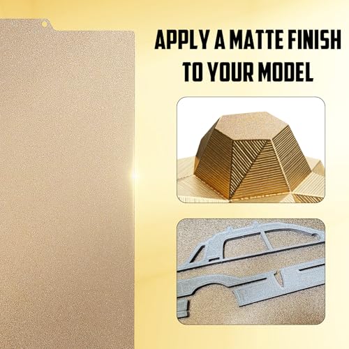 Textured U1 PEI Printing Plate for Snapmaker 276 x 293 mm, Flexible PEI Build Plate Double Sided PEI Print Bed for Snapmaker U1 3D Printer