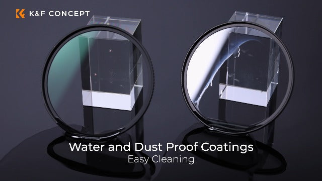 K&F CONCEPT 82mm MC UV Protection Filter Shockproof Tempered Optical Glass