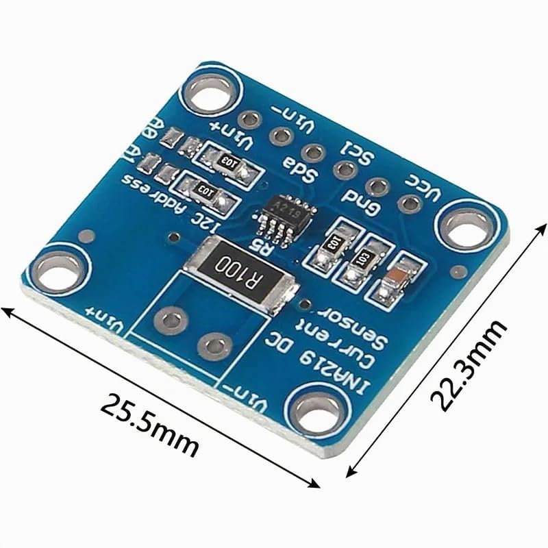 DollaTek INA219 I2C Zero Point Drift Bidirectional Current Monitoring Sensor Module Sensor Breakout Monitoring Modules