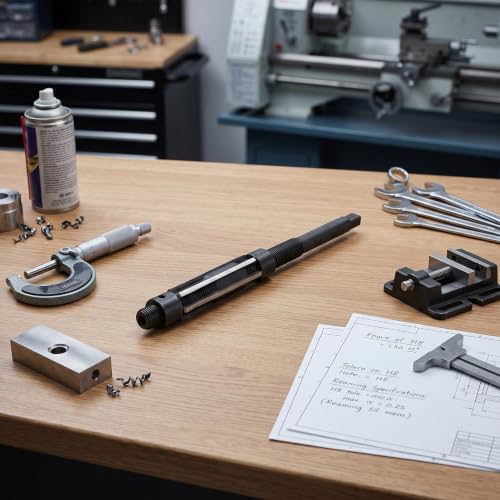 9CRSI H8 Tensioner with Reamer Milling Tool Adjustable Reamer and 4 Flutes (Adapted for 15.25-17mm)