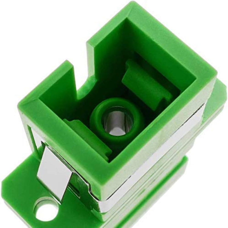 Elfcam - Fibre Optic Adapter SC/APC Female Female Simplex Single Mode 1 Piece 1 pc. SC-SC APC Simplex
