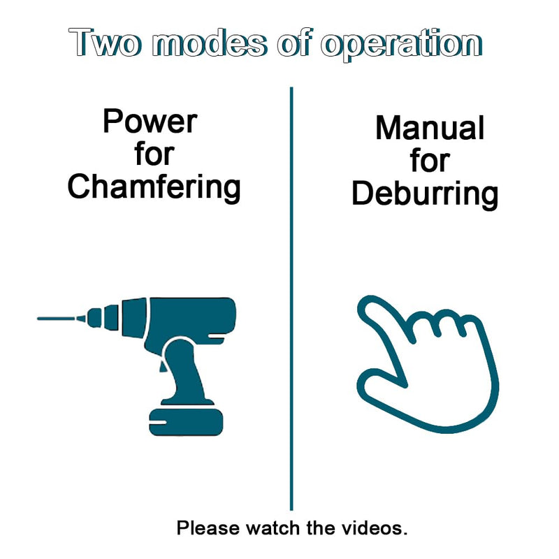 [Australia - AusPower] - ORXPLUS TOOLS 2 in 1 Inner-Outer Reamer, Pipe and Tubing Chamfer Tool for OD 1-1/8" to 3-1/4" ID 1-1/16"to 3-3/8" 