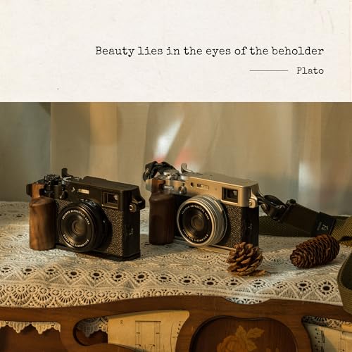 Tilta Vintage Camera Cage Compatible with Fujifilm X100VI – Black | Travel Kit | Thumb Grip | Strap Attachments | ARCA Ready | Lightweight & Durable TA-T70-B-B