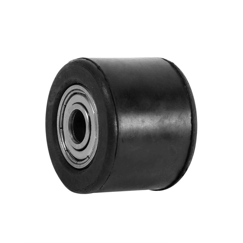 [Australia - AusPower] - Chain Tensioner Chain Roller Chain Guide Bike Wheel Roller Tensioner Chain Roller Idler Pulley 8mm Tensioner Pulley Wheel Guide Rubber Iron Material For Motorcycle Bike Chain Tensioner Roller 