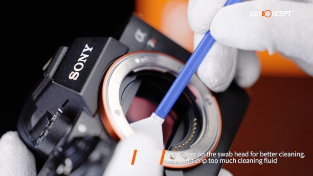 K&F CONCEPT Full Frame Sensor Cleaning Kit,with Sensor Cleaner & Gloves