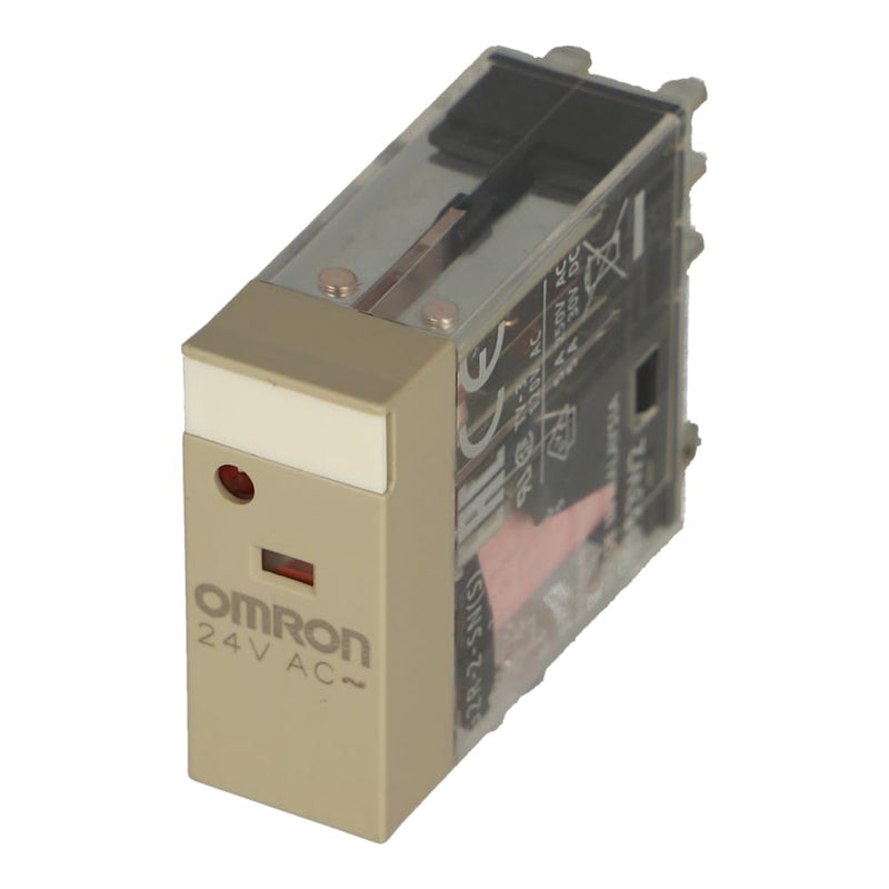 [Australia - AusPower] - G2R-2-SN 24AC (S) | G2R-2-SN 24AC(S) | 125371 | OMRON Relay, Plug-in, 24VAC, 5A, 8 PIN, DPDT, MECH & LED Indicators, Label Facility 