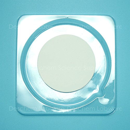 Deschem 70mm PTFE membrane filter, 5 micron, 5um, 50-piece pack sealed in packaging