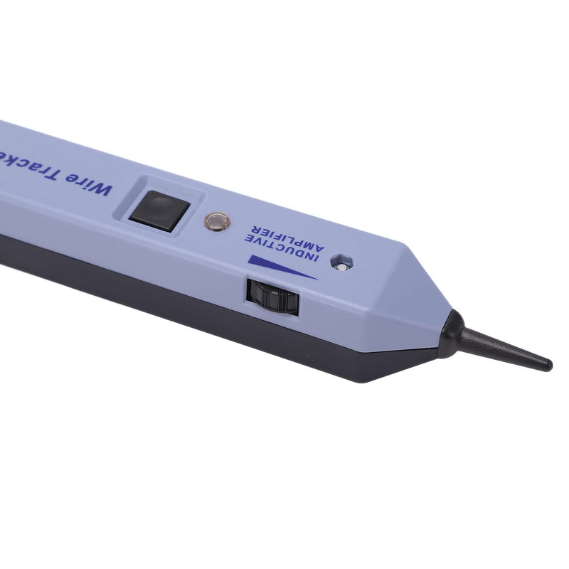 [Australia - AusPower] - Wire Tracer Circuit Tester, Tone Tracing Probe Kit, Network Cable Tracing Tester with Tone Generator, Audio Adjustable Induction Amplifier,Cable Toner Detector Included 
