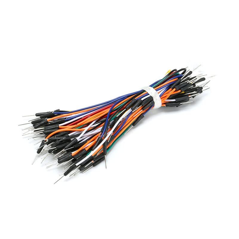 [Australia - AusPower] - Pack of 3 Set 65Pcs Jumper Wires Solderless Wires Flexible Breadboard Wire Male to Male Adapter Wire 11CM-24CM Jumper Wire Total 195Pcs for Breadboard Test 