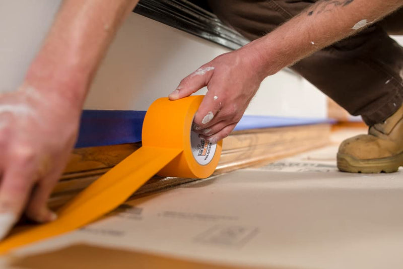 Ram Board Edge Tape 14-Day for Anchoring Ram Board to Floor 2.5" x 180' 1