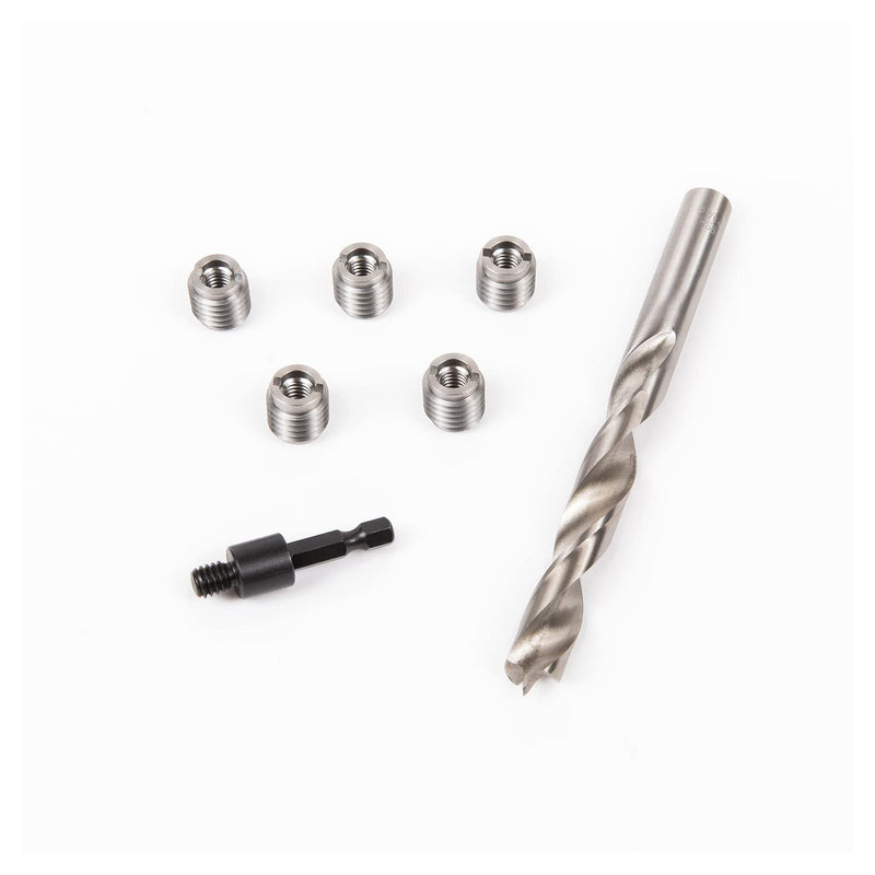 [Australia - AusPower] - E-Z LOK E-Z Knife Threaded Insert Installation Kit for Hard Wood - Stainless - M8-1.25 