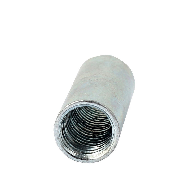 [Australia - AusPower] - uxcell a16041400ux0830 Round Rod Coupling Nut M10 Female Thread Rod bar Stud Metal Round Coupling Connector Nuts 10 Pcs 
