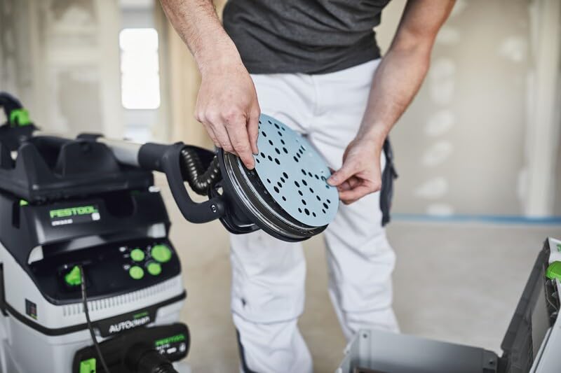 [Australia - AusPower] - Festool STF D225/128 P180 GR/25 GR/25 Grinding Wheel Garnet - 205660 Grain 180 