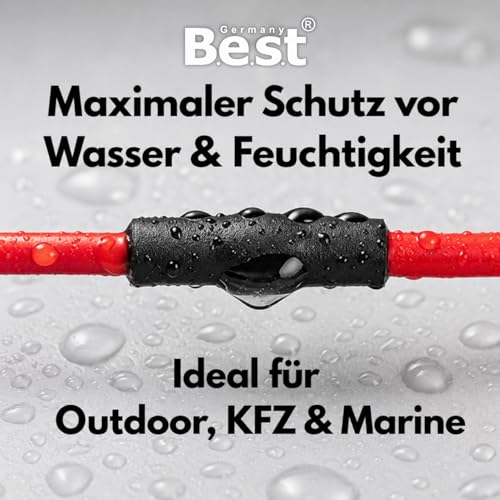 Heat Shrink Tube 2 m Diameter 20 mm 4:1 Inner Adhesive Waterproof Black PVC | 4:1 shrinkage ratio for strong shrinkage and perfect adaptation to cables, wires and electrical connections. 2m Ø20mm
