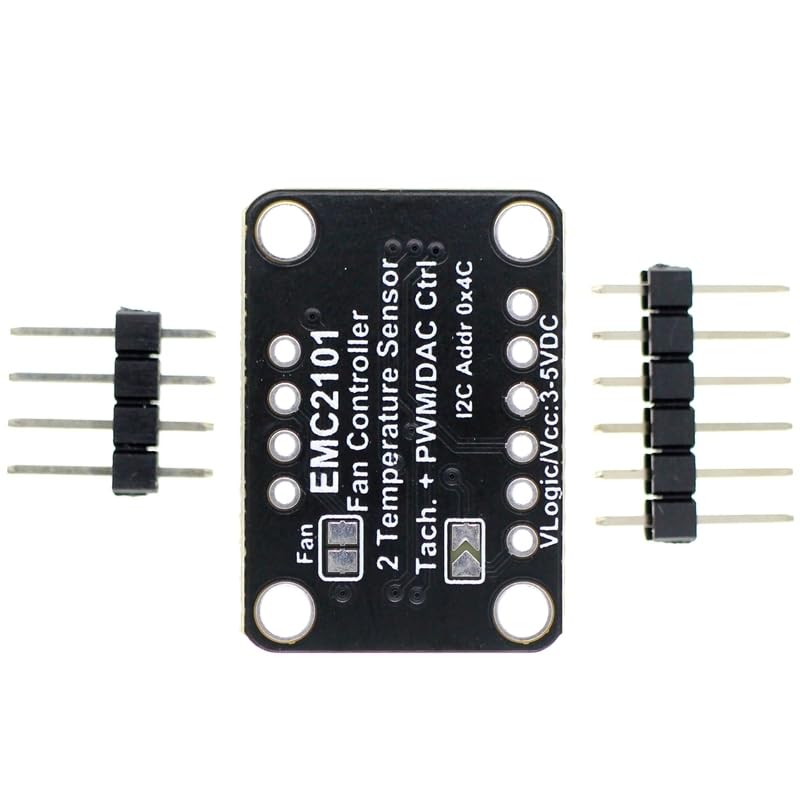[Australia - AusPower] - DONGKER EMC2101 Fan Speed Module,DC 3.3V-5V I2C PC Fan Temperature Controller with Temperature Monitoring Function 