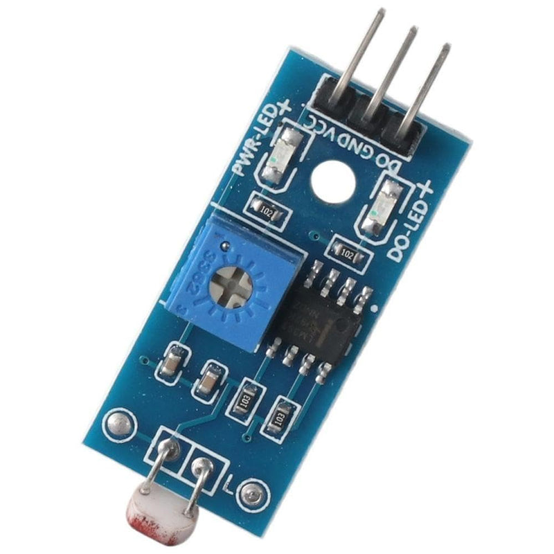 [Australia - AusPower] - LDR Photosensitive Sensor Module 10pcs Light Dependent Resistor Sensor Module Durable 3.3V-5V for Arduino 