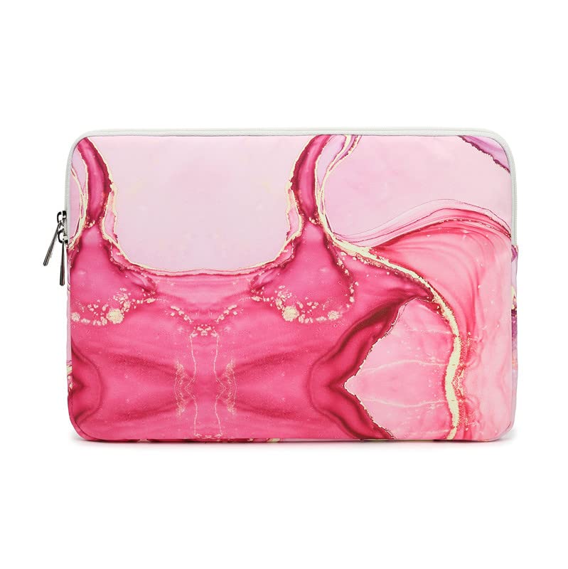 [Australia - AusPower] - Pink marble Patten Laptop Sleeve 14 inch 14.0 inch Laptop case Bag 14 inch / 14.0 inch Pink Marble 