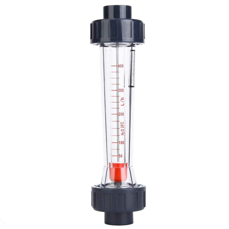 [Australia - AusPower] - Water Meter, ABS Plastic Tube Type Flowmeter 40-400L/H Water Meter 