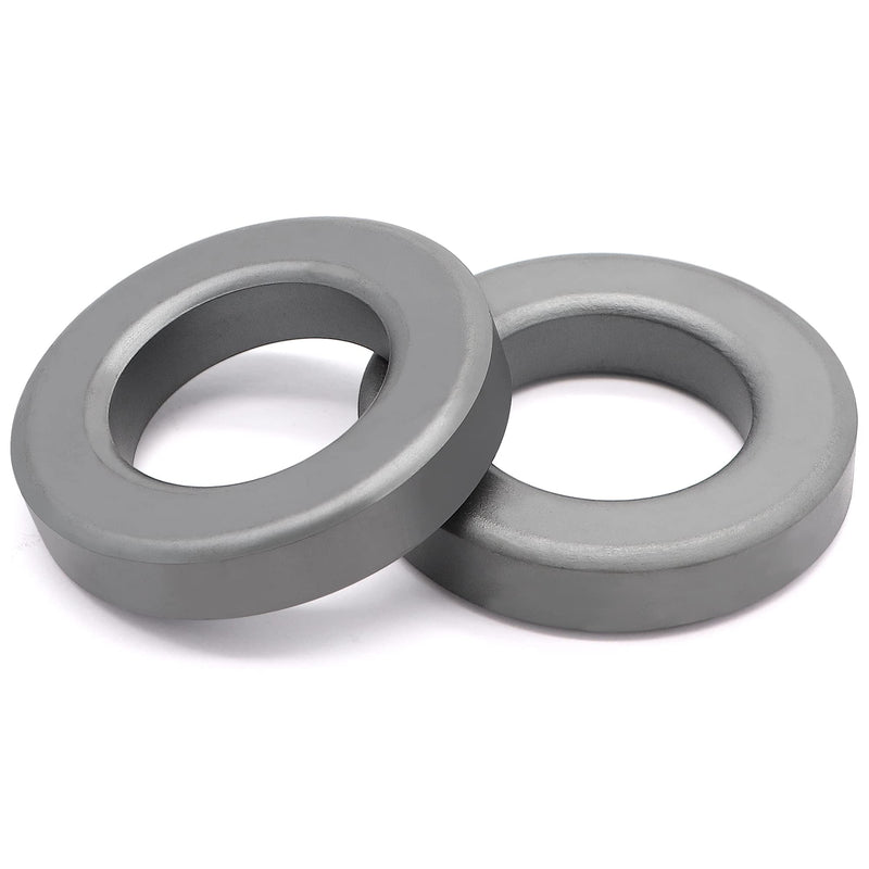 [Australia - AusPower] - 2pcs 2.4X1.4X0.5inch Toroid Core,Ferrite Rings Toroid core Iron 