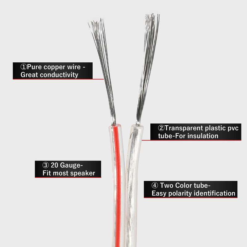 [Australia - AusPower] - RED WOLF Speaker Wire Harness Connector for 2015-2021 GMC Sierra Chevrolet Silverado Chevy Sierra Buick Encore Lacrosse Cadillac Front Rear Door Replacement Speakers Adapter Plug 2 PCS 