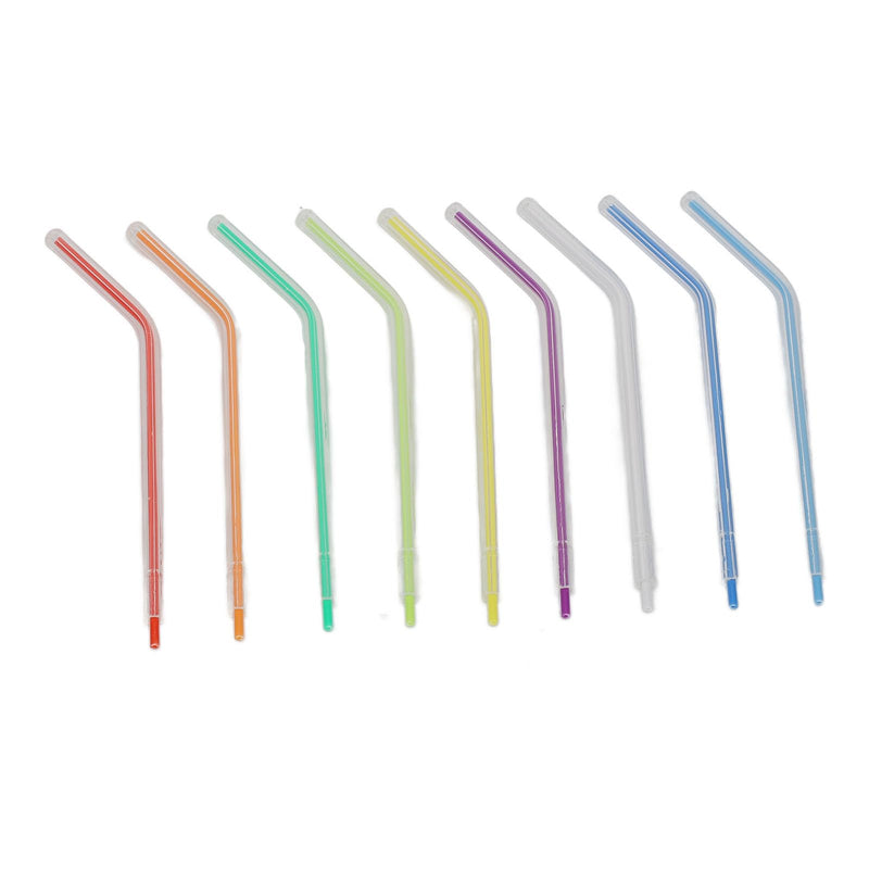 Pack of 250 Dental 3-Way Spray Nozzles, Disposable Replacement Classic Jet Tips, Dental Water Jet Nozzle Accessories, Color Coded for Efficient Organization, Compatible with Standard Dental Syringes