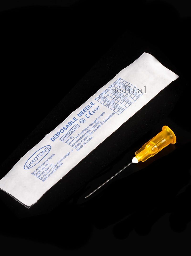 [Australia - AusPower] - Disposable sterile needles 100Pack (25G-1IN) 25G-1IN 