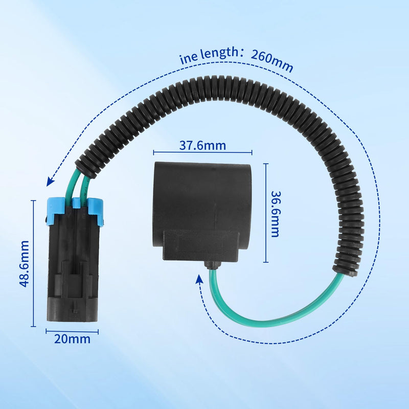 Solenoid Valve Coil and Hydraulic Spool Valve Stem Element Kit For Bob-cat 653 751 753 763 773 863 864 873 883 963 S175 S185 S205 T250 T300 T320 6667687 6309311 6671025 6675559