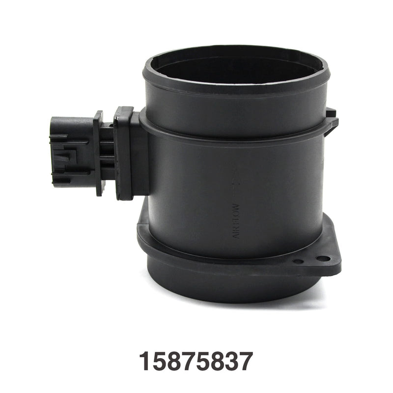 15875837 Mass Air Flow Sensor Meter MAF Sensor for Buick Enclave 09-11 for Cadillac CTS STS 09-11 SRX 09 for Chevy Equinox 09 Traverse 09-11 for GMC Acadia 09-11 Replace 8610160 1380078J01