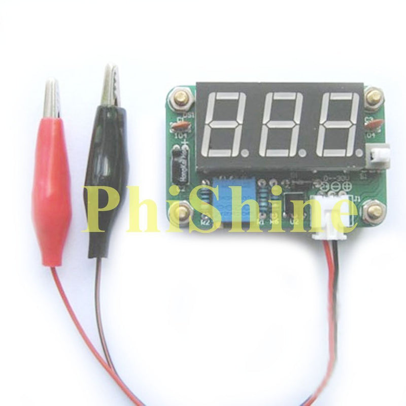 [Australia - AusPower] - HiLetgo VOT-8 Voltmeter Kit Voltage Meter Electronic Production Suite DIY Kit for Student Electronic Exercise 