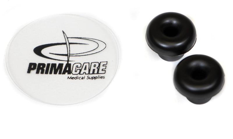 [Australia - AusPower] - Primacare DS-9291-BK Pediatric Size 22 Inch Stethoscope for Clinical and Screening Instruments, Lightweight and Aluminum Dual Head Flexible Stethoscope, Black 