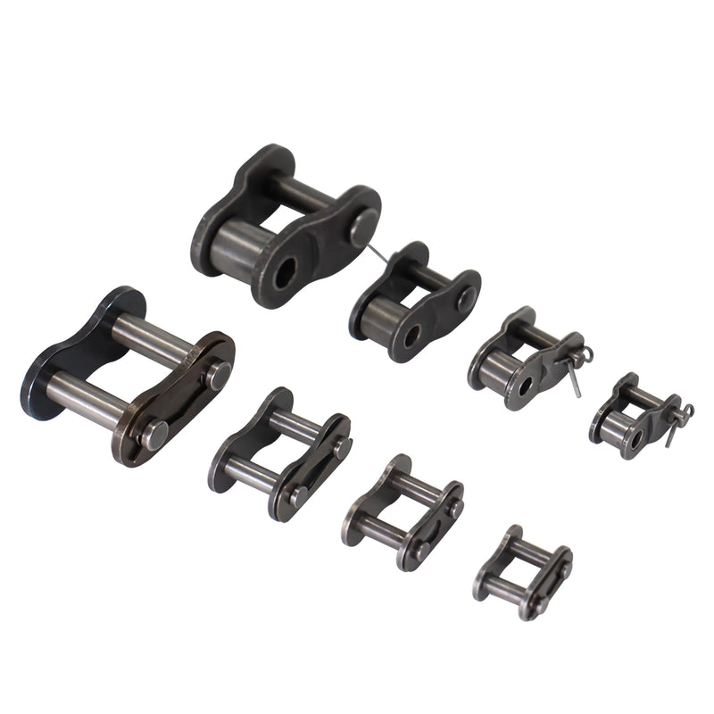 [Australia - AusPower] - 10PCS 06B Roller Chain Connecting Links, 3/8 Inch Pitch Master Connector Link Carbon Steel, Standard Connecting Split Link for 06B Chain 10 