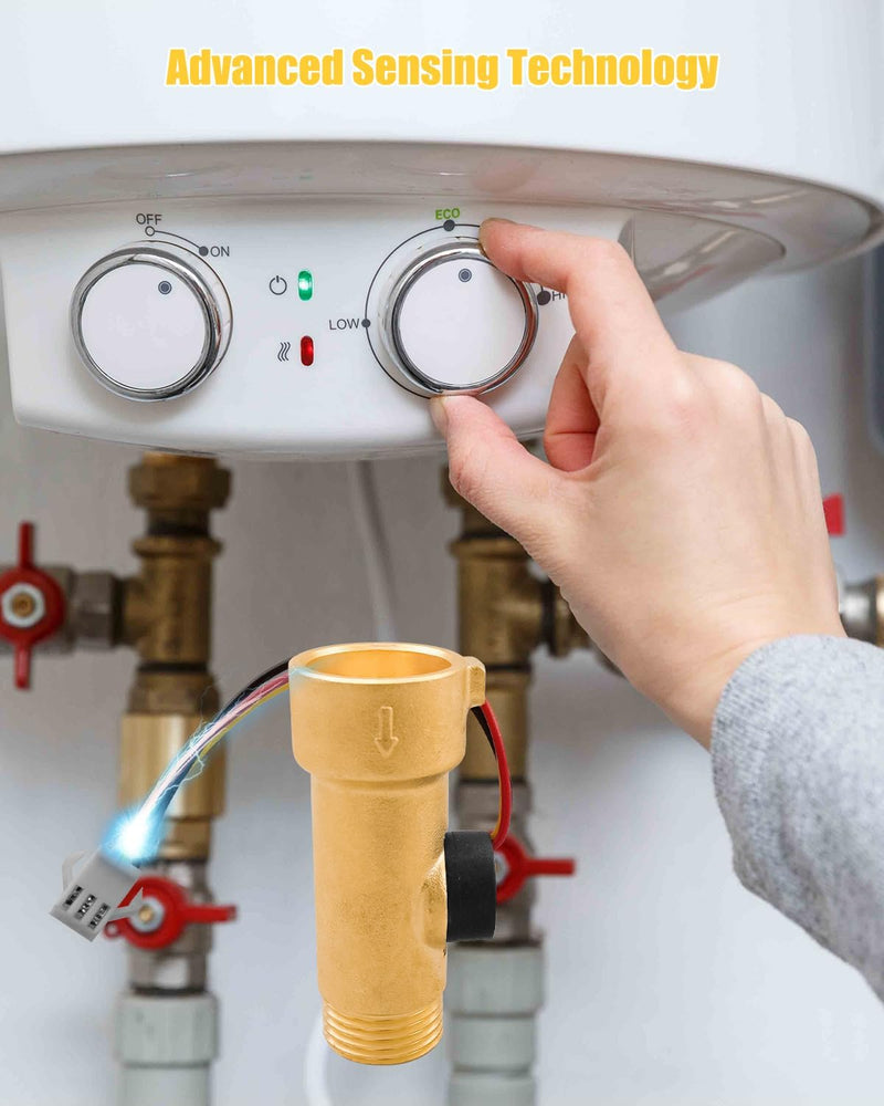 [Australia - AusPower] - Tankless Water Heater Water Flow Sensor Fit for Girard GSWH-2 Replaces 2022107584 2GWH-24 
