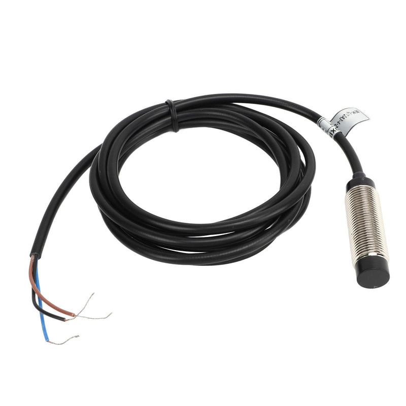 [Australia - AusPower] - Inductive Proximity Switch, IP67 6?36VDC 200mA Copper Alloy Shell NPN 3 Wire Proximity Sensor 12mm Probe Normally Closed for CNC Machine Tool 
