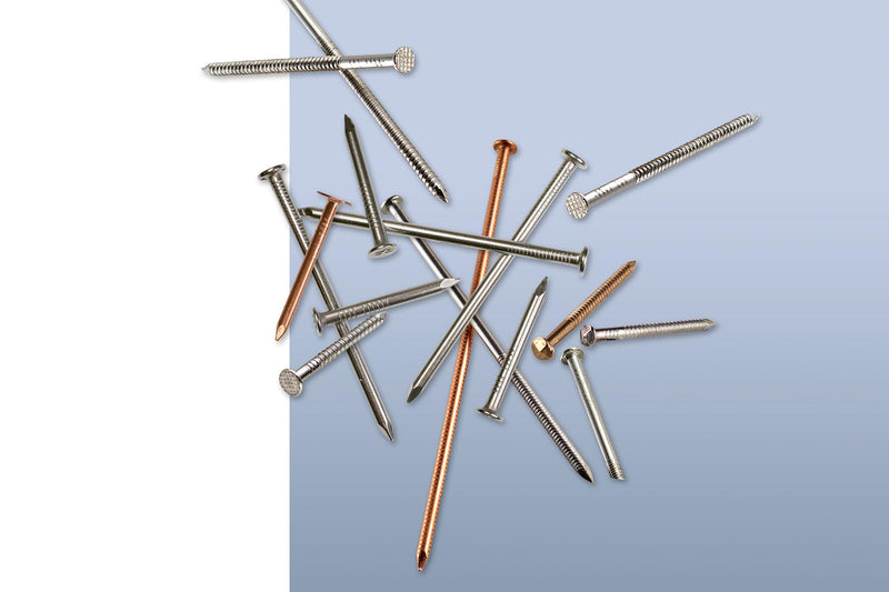 Simpson Strong-Tie S4SND1 Ring-Shank Wood Siding Nail, 1-1/2 Inch x 0.083 Inch, 14 Gauge, Full Round Head, Diamond Point, Type 304 Stainless Steel (Pack of 120)