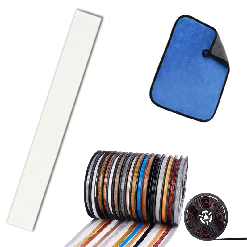 2026 New Ceramic Tile Gap Tape,Self-Adhesive Beautifying Tape (6 M/19.86 Ft), Waterproof Wall Sealing Tape, Caulk Strip Self-Adhesive Decorative for Bathtub Kitchen (Porcelain White) Porcelain White