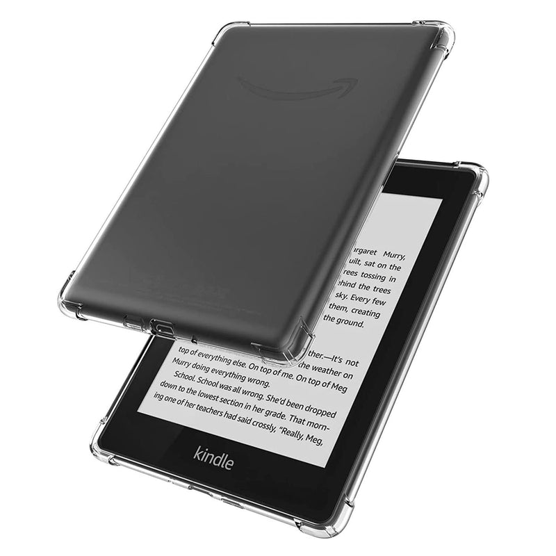 [Australia - AusPower] - Clear Case Compatible for 6" All New Kindle 10th Generation 2019 Release (NOT Fit Kindle Paperwhite/Kindle Oasis),Slim Soft TPU Silicone Case Cover Skin for Kindle 10th Gen 2019 (Transparent) Transparent 