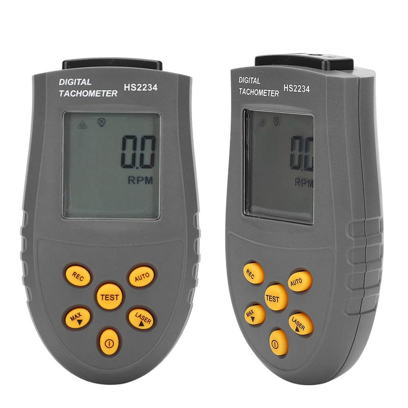 [Australia - AusPower] - Digital Tachometer for Vehicles Night Vision Display Speedometer with Easy Mounting Black 