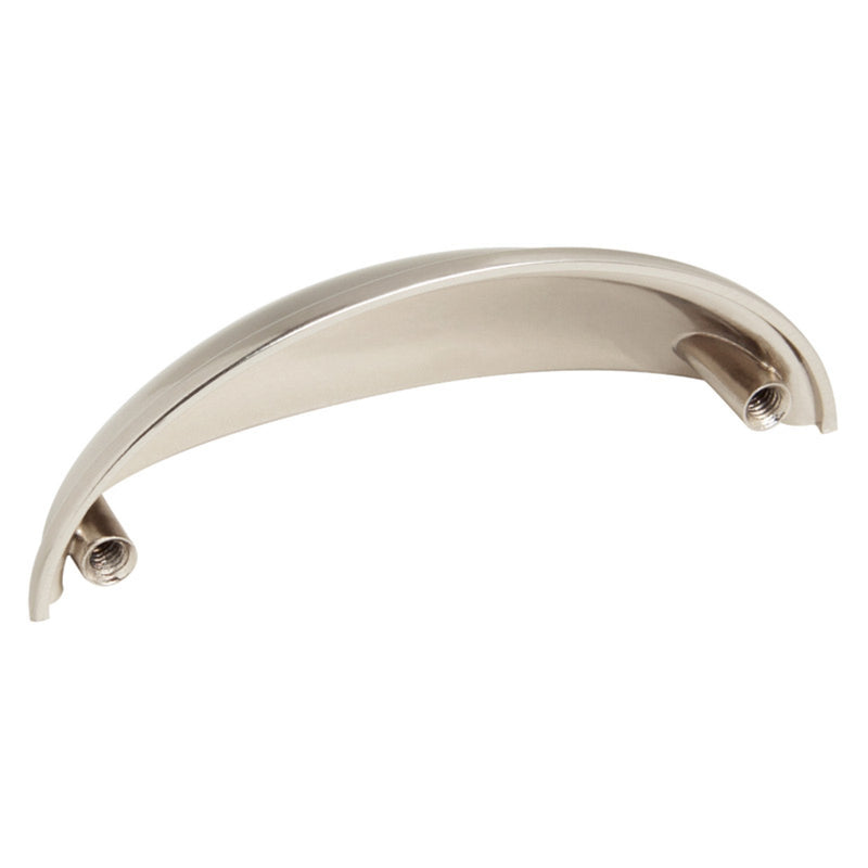 Franklin Brass 10 Pack Brushed Nickel Cabinet Handles 3 inch (76mm) Kitchen Cabinet Handles and Drawer Pulls for Cupboards and Dressers | Cup Pull Satin Nickel