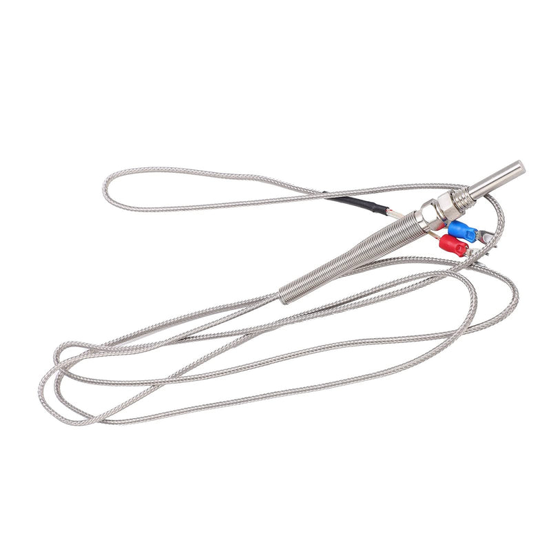 [Australia - AusPower] - Hilitand K Type Thermocouple, WRNT-10 Screw Probe Temperature Sensor K Type Thermocouple M8 Thread 5mmx30mm 