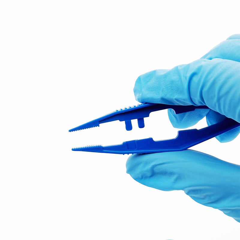 [Australia - AusPower] - Sterile Suture Removal Kit (Cutter, Forceps, Gauze), Suture Removal Tool Sterilized Ideal for Hospitals, Clinics and Home Care (10, Stitch Cutter) 10 