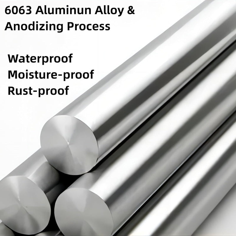 Gaahing Aluminum Floor Transition Threshold Strip, Bridge the Height Gap Between 0.2 to 0.5 inches for Doorway Ramp Tiles Laminate Planks (51.2in x 1.7in, Matte Silver) 51.2in x 1.7in, Matte Silver