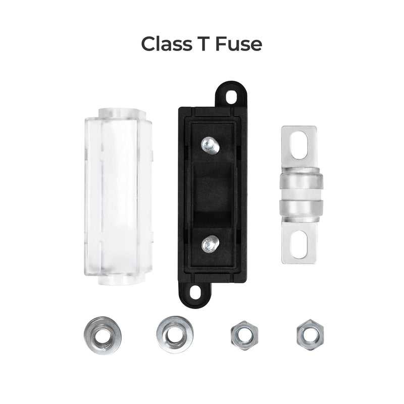 [Australia - AusPower] - Renogy 150A Class T Fuse Holder 250V AC/DC Fuse Block for Inverter and High- Power Appliances in Marine Boats, Cars, Trucks, RVs 