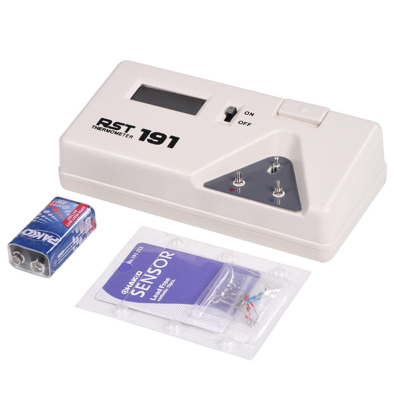 [Australia - AusPower] - Soldering Iron Temperature Meter, Digital Thermometer for Iron Tips, Measuring Range 0-600℃ 