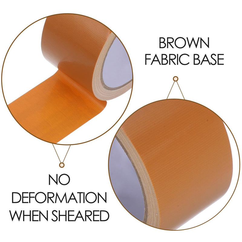 EXCEART Waterproof Single-Sided Cloth Tape 2In X 42.65Ft Strong Adhesive Carpet Floor Tape for Electrical Insulation Heavy Duty Surface Protection DIY Repairs and Packaging