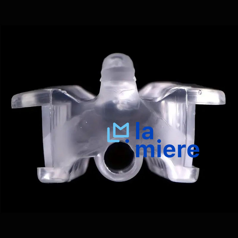 [Australia - AusPower] - 6P Dental Silicone Mouth Props for Adults and Kids, Clear Small 