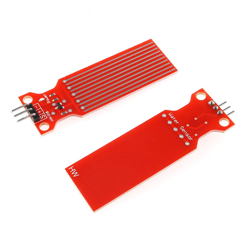 [Australia - AusPower] - Water Level Sensor Module 2PCS Rain Water Level Liquid Surface Height Depth Detection Sensor Module for Arduino Raspberry Pi 