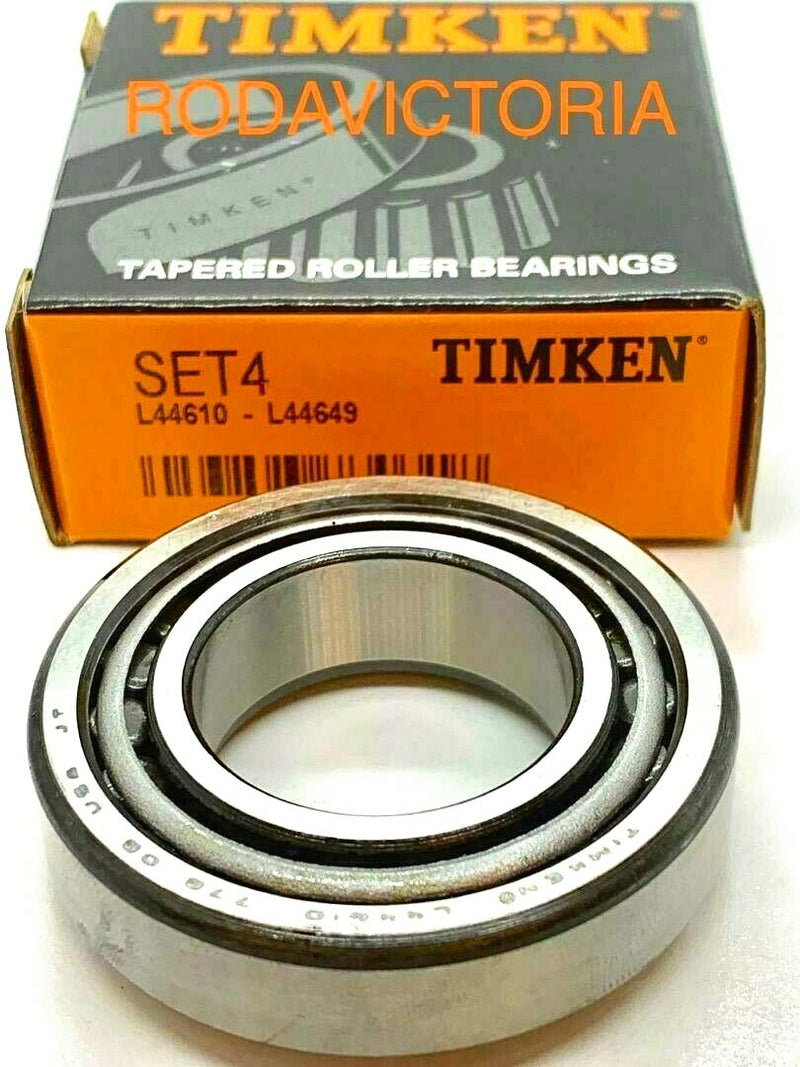 [Australia - AusPower] - Timken Set 4,L44649 & L44610 ONE Cup & ONE Cone Set free USA shipping New Set4 