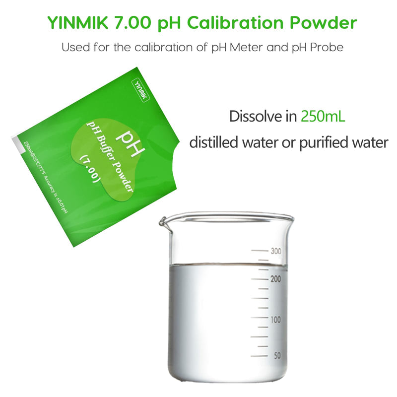 [Australia - AusPower] - 15 Pack PH Calibration Powder, 5 Each for PH 4.00, PH 7.00 and PH 10.01 Calibration Buffer Powder, PH Tester Calibration Packets for PH Meters 