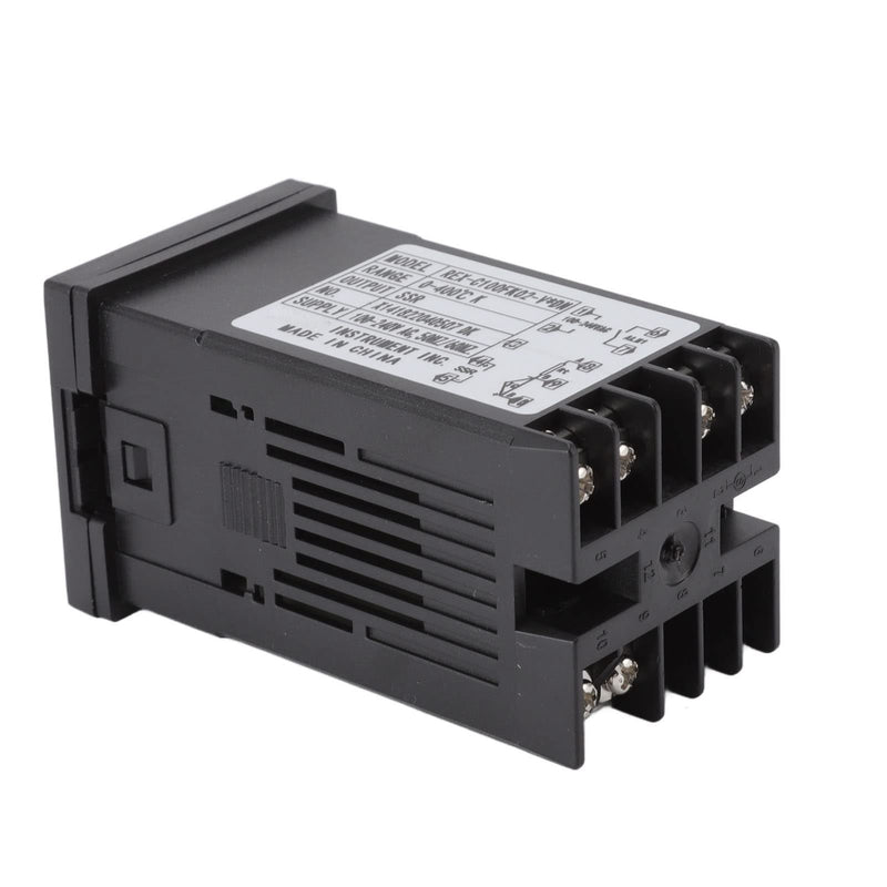 [Australia - AusPower] - EVTSCAN Thermostat Temperature Controller Plastic 0 to 400 Degree Centigrade with K Thermocouple Relay 100‑240V 